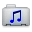 Ion Music Folder Icon 32x32 png